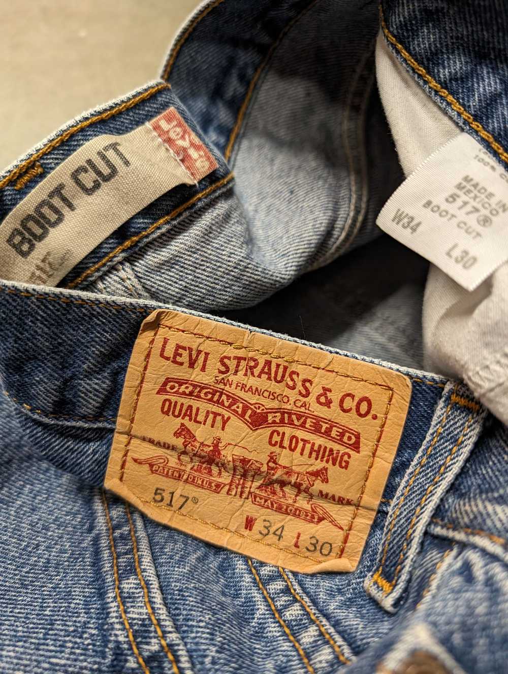 Levi's × Streetwear × Vintage 517 Crazy Vintage 9… - image 10
