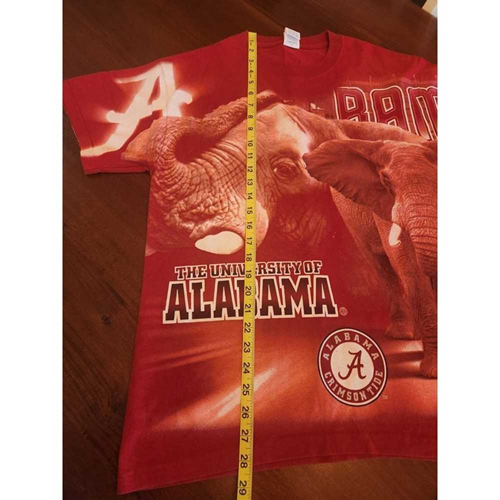 Vintage Alabama Crimson Tide All Over Print Tshir… - image 6