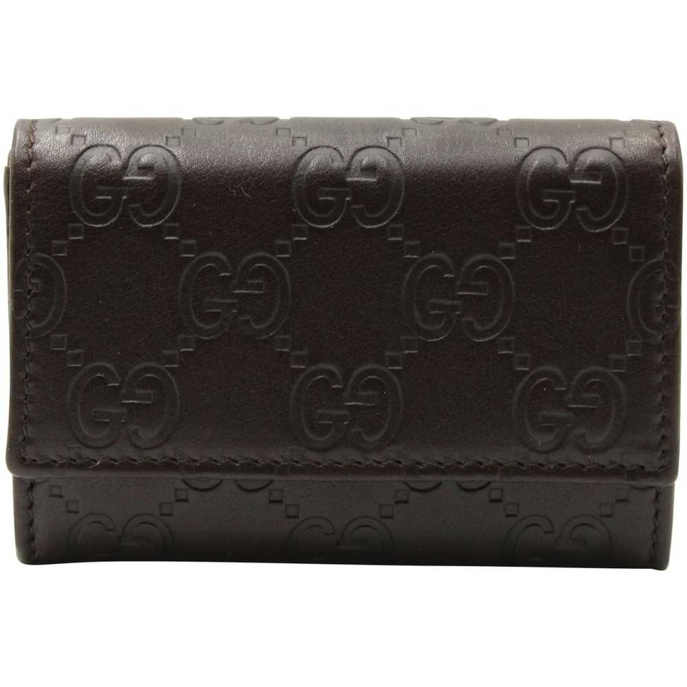 Gucci Leather bag charm - image 1