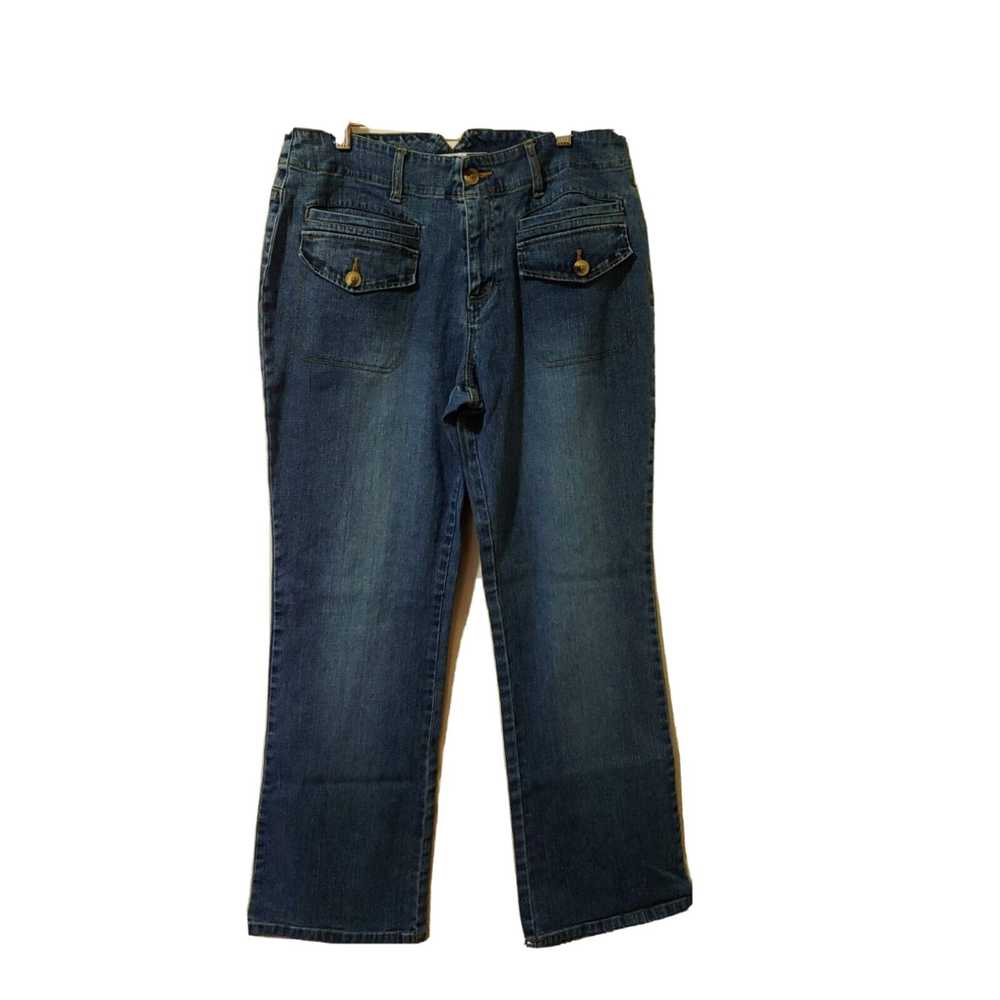 Vintage Carolina Blues Jeans Womens 12 Stretch Wa… - image 1