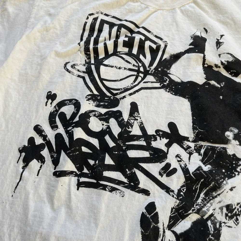 NBA New Jersey Nets Graffiti Rare Rocawear T Shir… - image 5