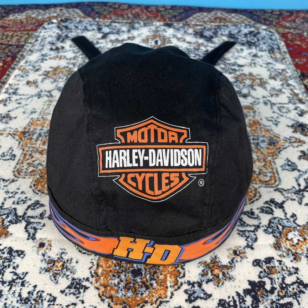 Harley Davidson × Racing × Vintage ☠️H-D Flame Du… - image 2