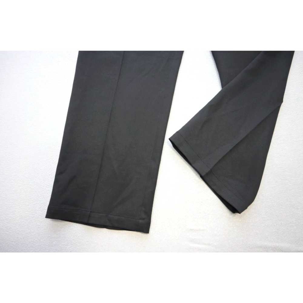 Haggar Haggar Dress Pants Classic Fit Black Micro… - image 3