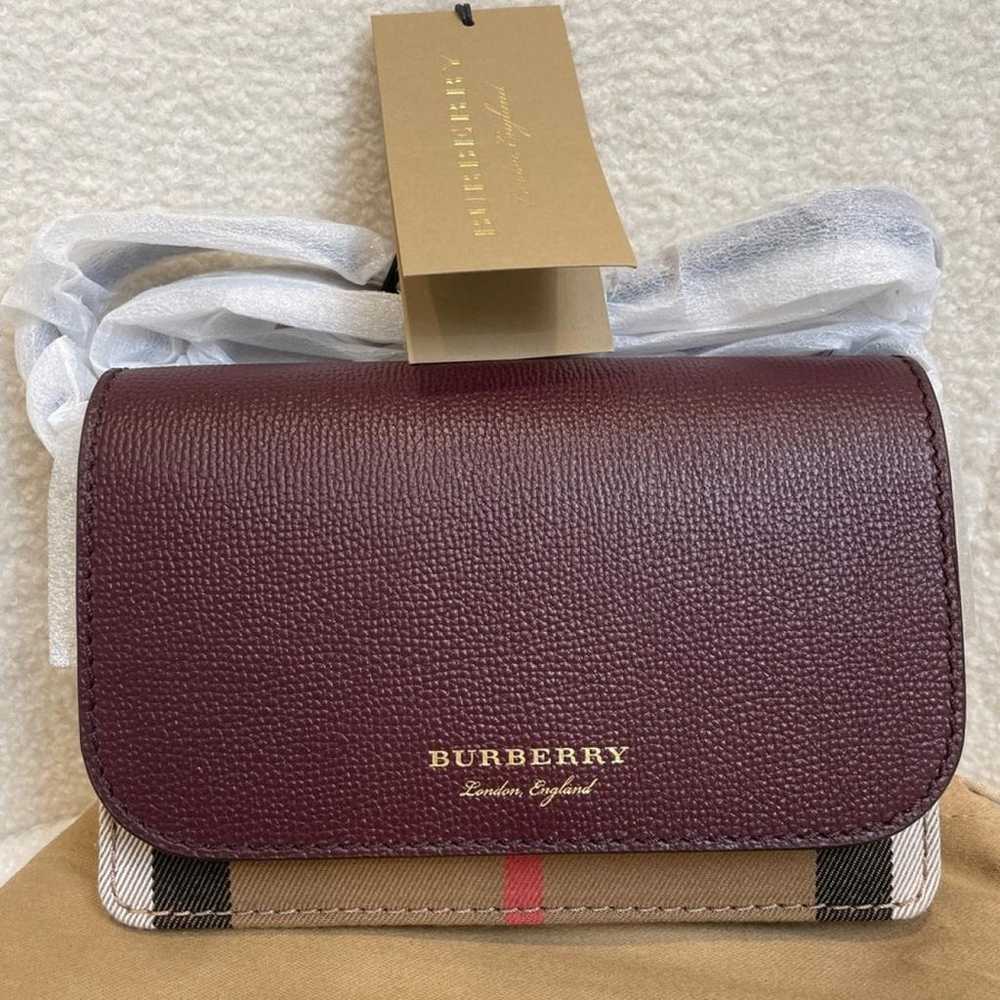 Burberry Leather crossbody bag - image 2