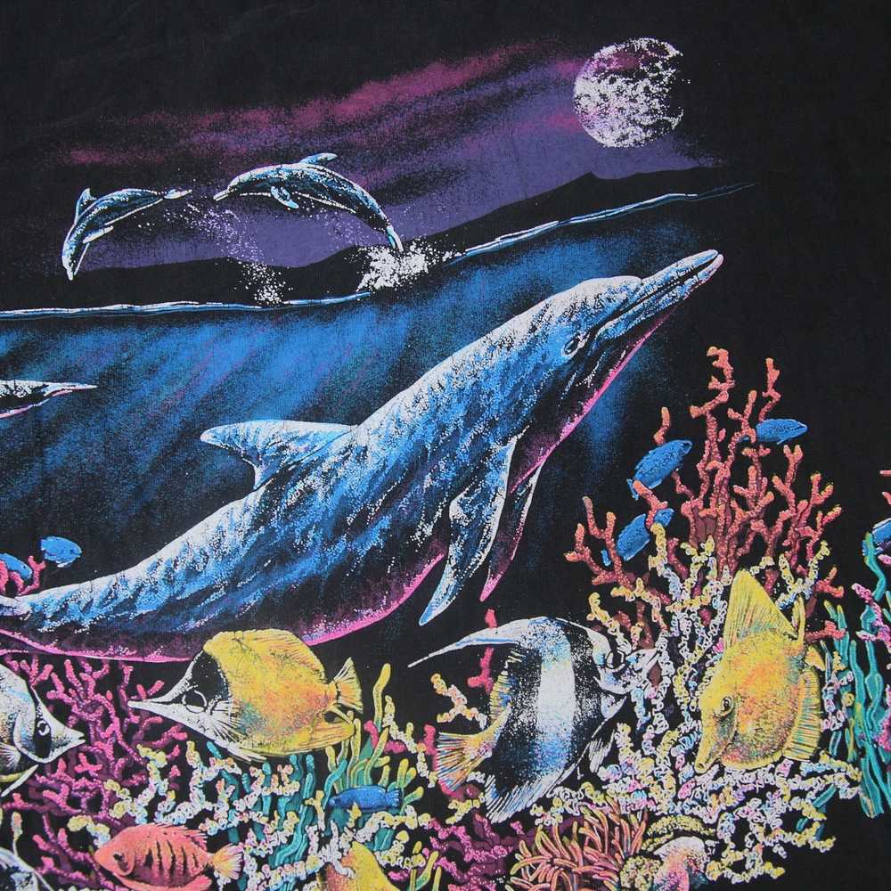 Vintage Vintage Hazelwood Dolphin Aquatic Scene G… - image 5