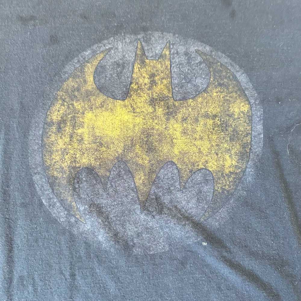 Dc Comics Vintage Batman Shirt Adult Medium Black… - image 3