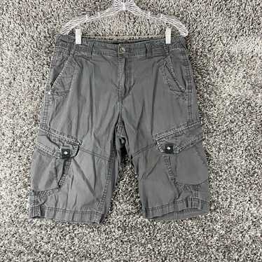 Vintage Helix Gray Cargo Shorts Men’s 32 - image 1