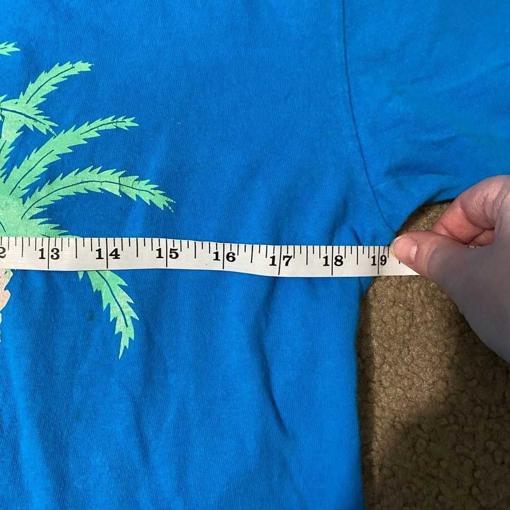 Vintage Puerto Rico Palm trees t shirt - image 7