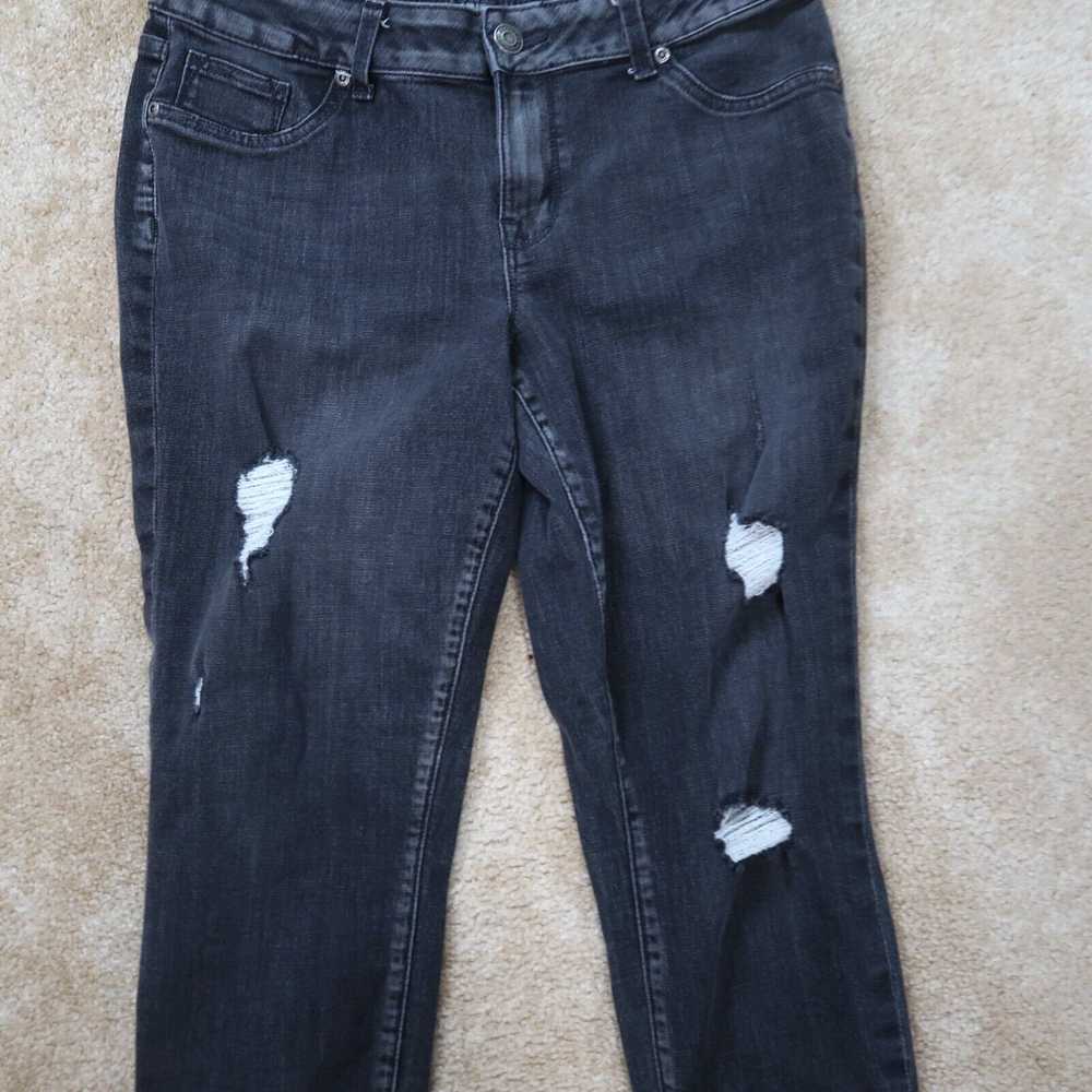 Vintage Maurices Mid Rise Skinny Jeans Women's Si… - image 2