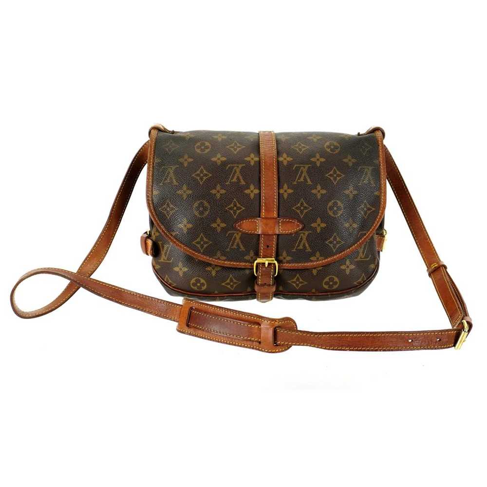 Louis Vuitton Saumur leather crossbody bag - image 12