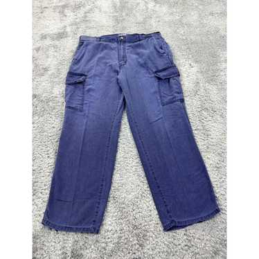 Vintage Tyndale FR Pants Mens 38x30 Navy Blue Flam