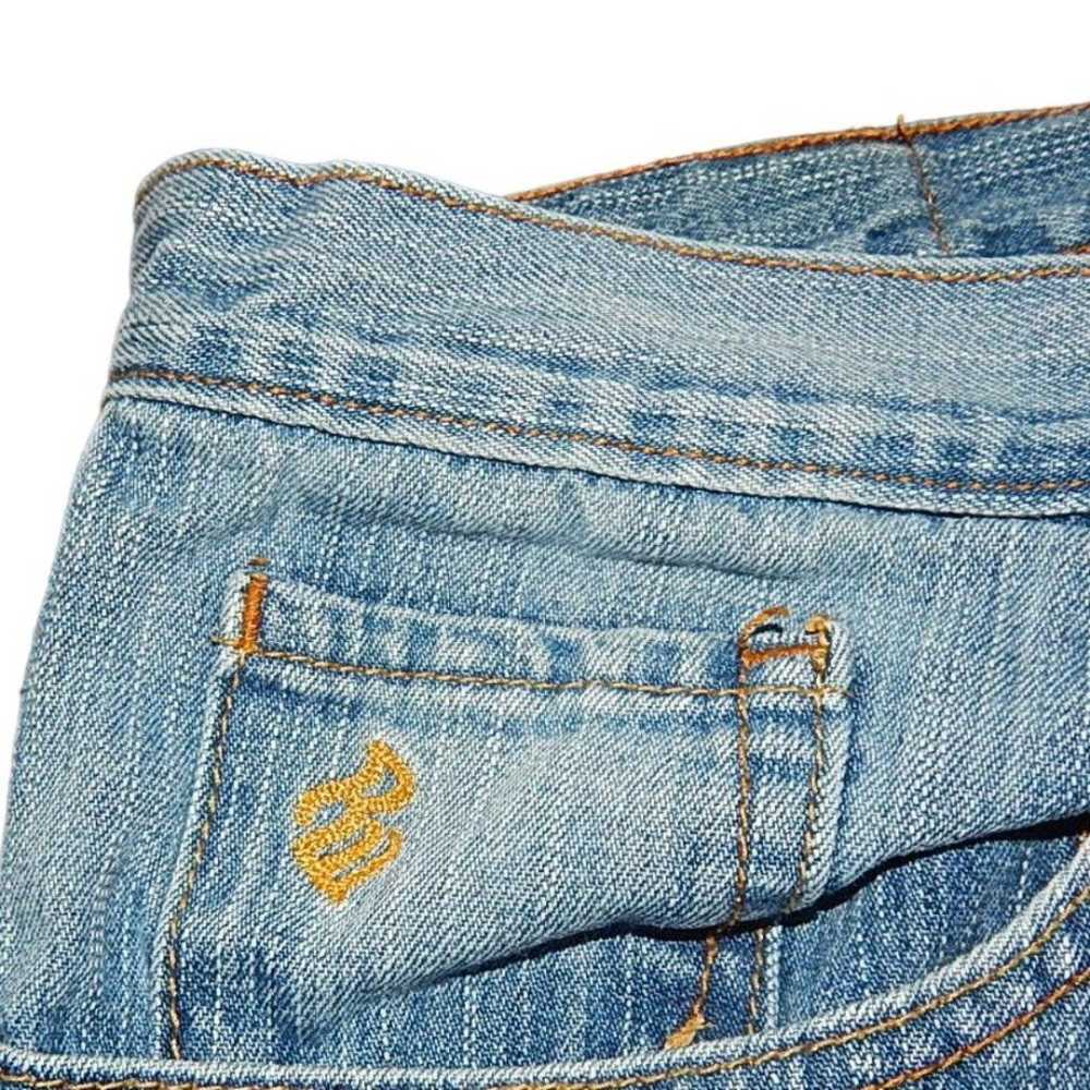 ROCKAWEAR men's 38 waist vintage embroidered deni… - image 4