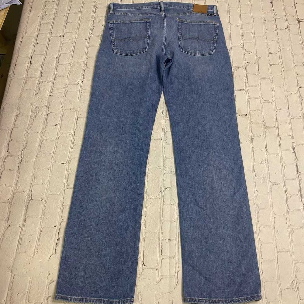 Lucky brand 361 vintage straight leg 34x33 faded … - image 4