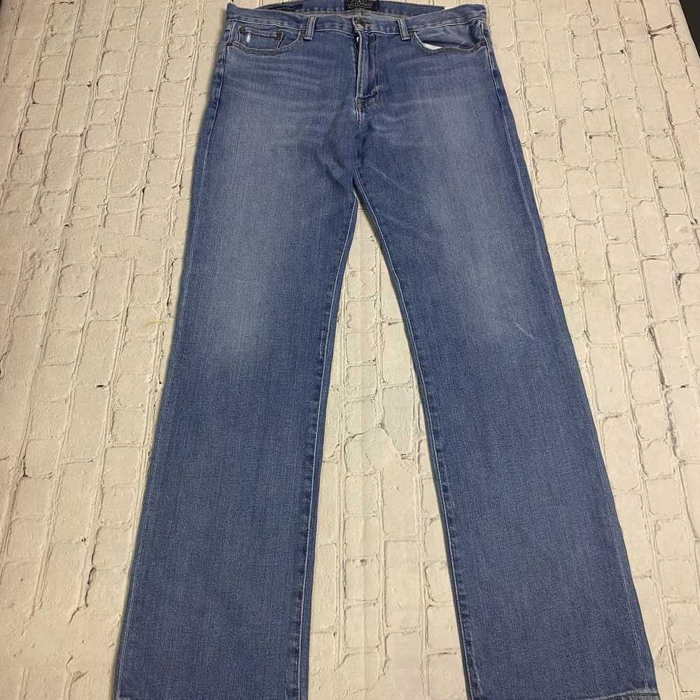 Lucky brand 361 vintage straight leg 34x33 faded … - image 5