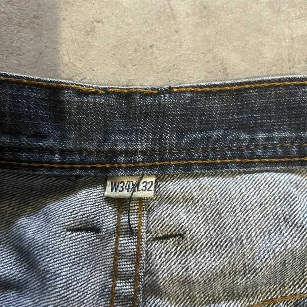 Crazy Rare Y2K Vintage Flypaper loose fit Denim J… - image 4