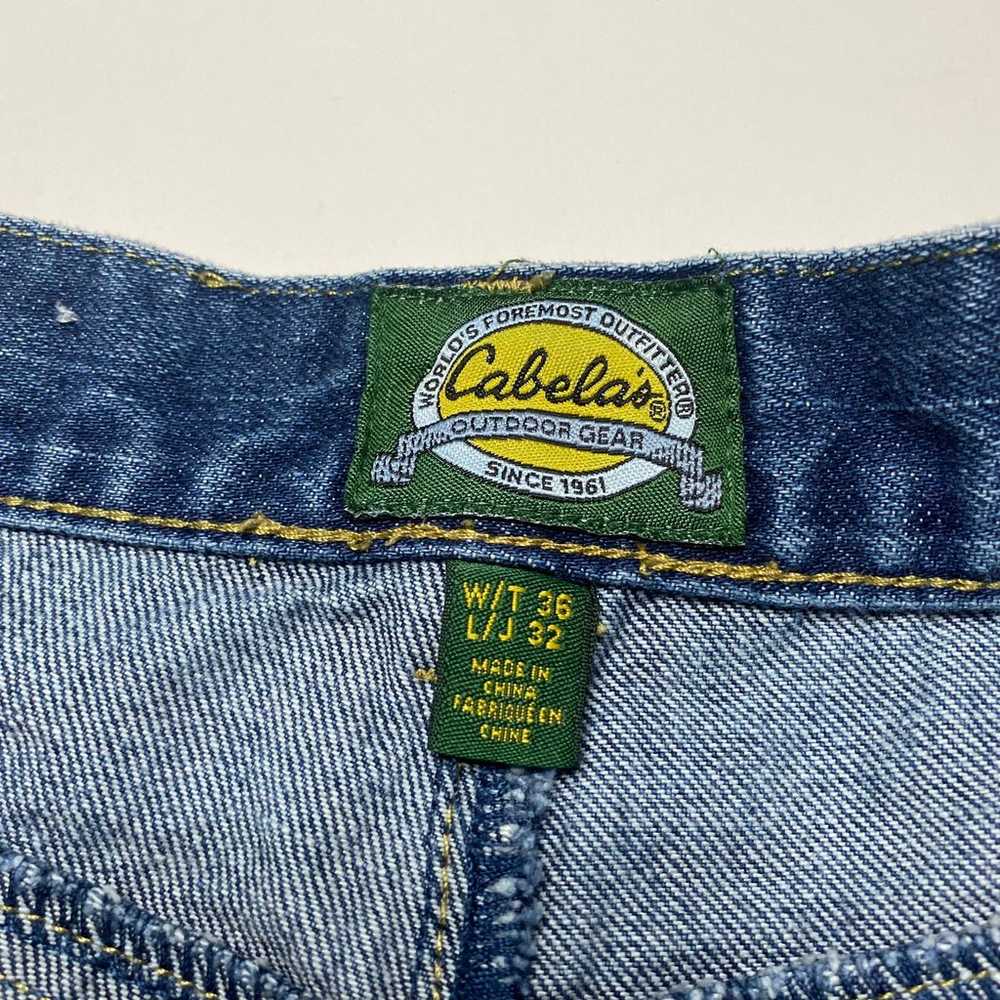 Vintage Cabelas Relaxed Fit Jeans Medium Wash Bro… - image 3