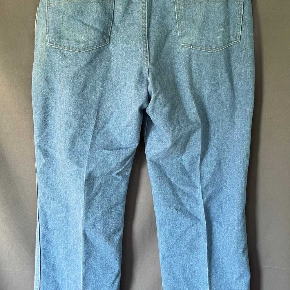 Vintage Wrangler 40x29” light blue jeans - image 12