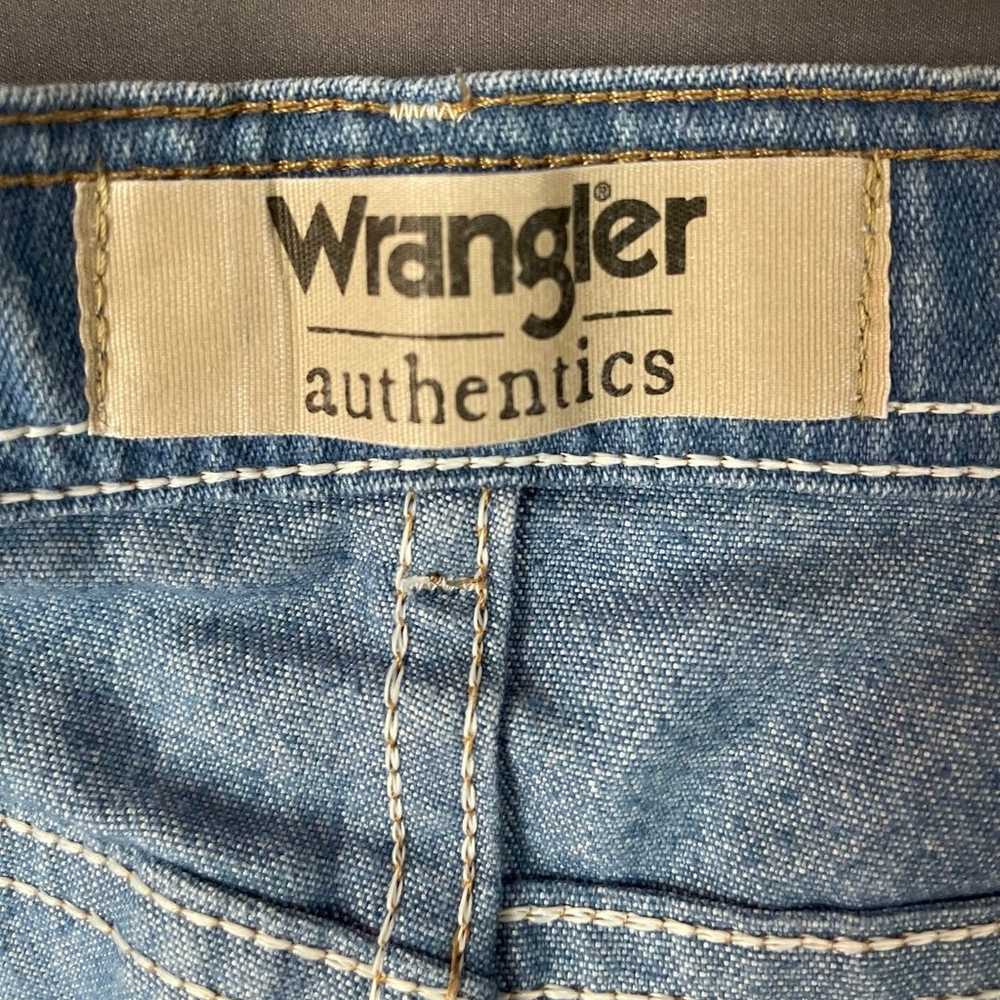 Vintage Wrangler 40x29” light blue jeans - image 3