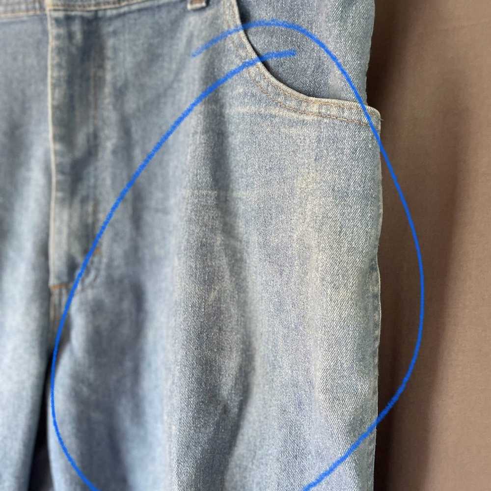 Vintage Wrangler 40x29” light blue jeans - image 6