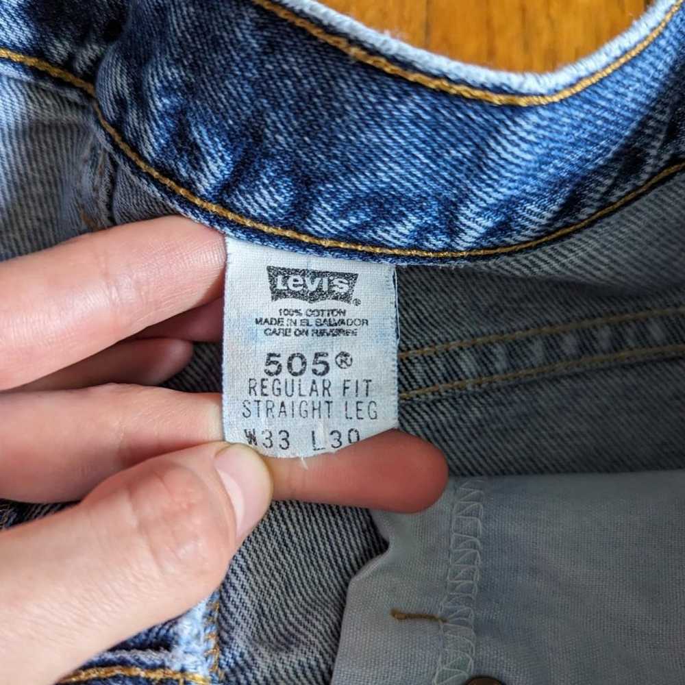 Vintage 90's 00's Levi's 505 Denim Jeans - image 4