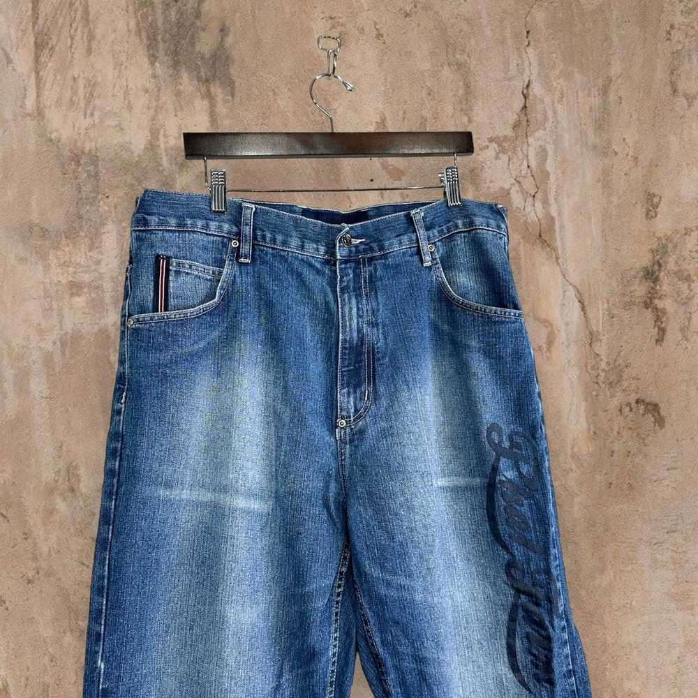 Vintage Phat Farm Skate Jeans Medium Wash Denim B… - image 4
