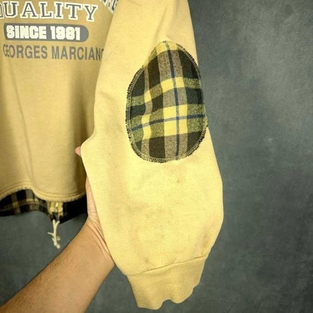 Vintage Guess Hoodie Mens Large Full Zip Elbow Pa… - image 10