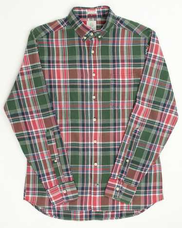 Taylor Stitch Madras Plaid Button Down Shirt Made… - image 1