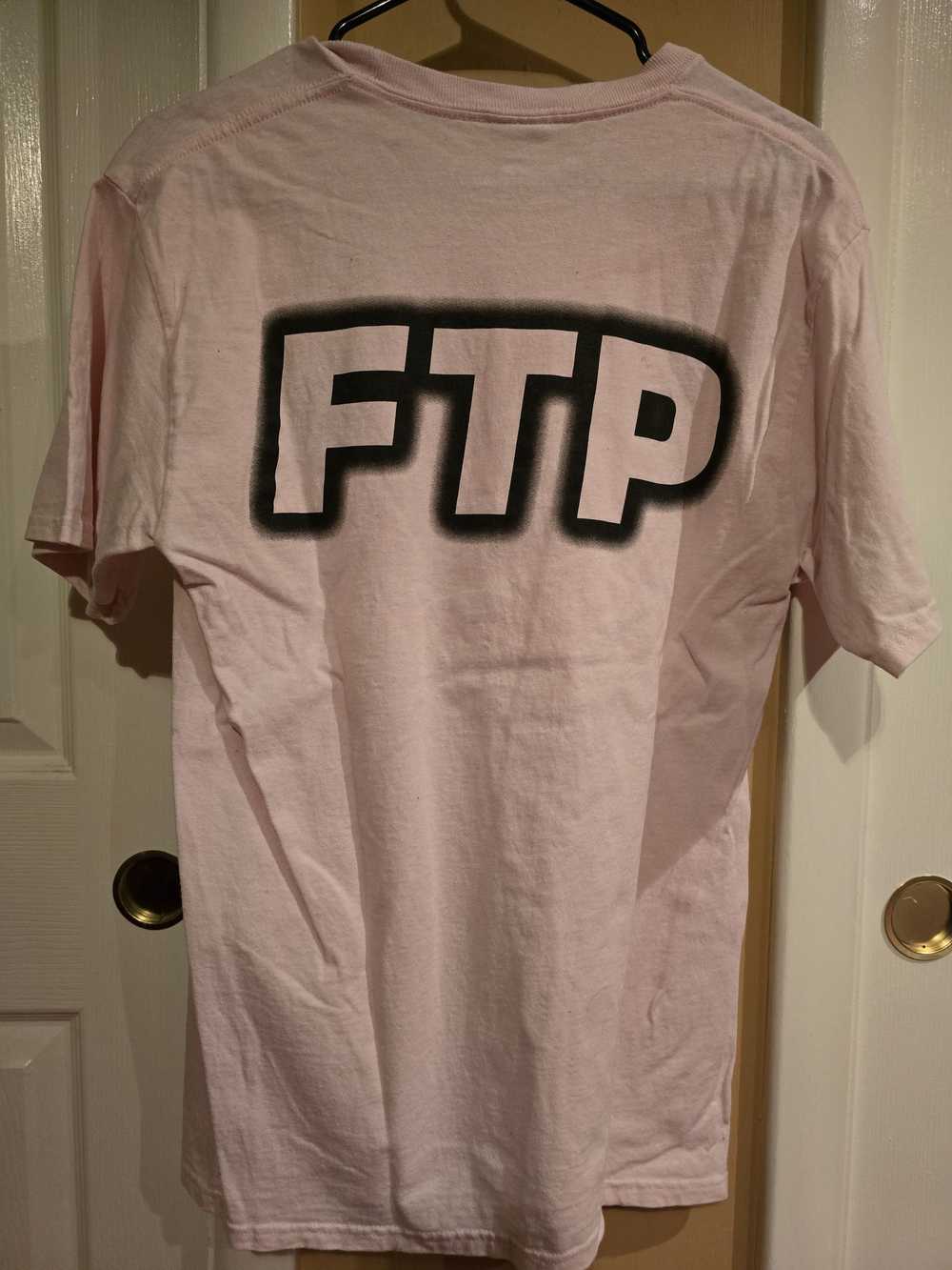 Fuck The Population FTP Glow Logo Tee - image 2