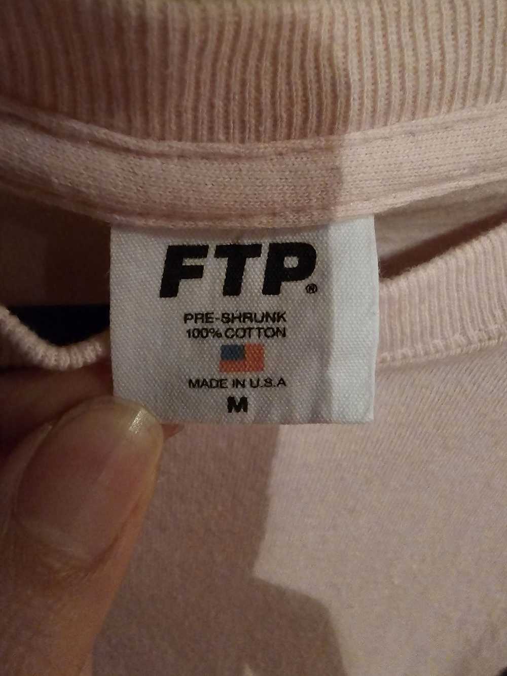 Fuck The Population FTP Glow Logo Tee - image 4