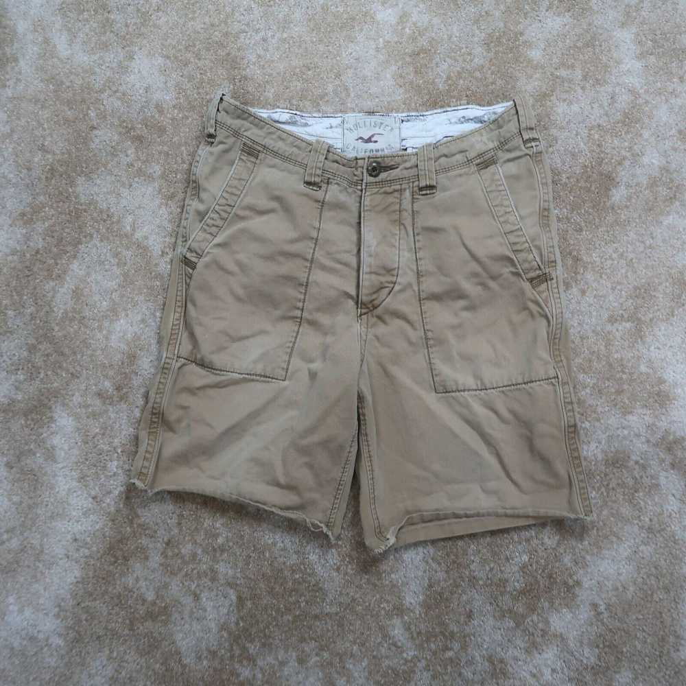 Vintage Hollister Classic Length chino Shorts Tan… - image 1