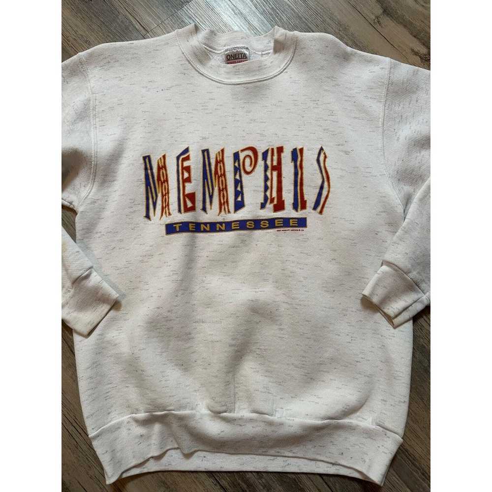 Vtg 1990s Memphis Tennessee Spell Out Graphic Gra… - image 3