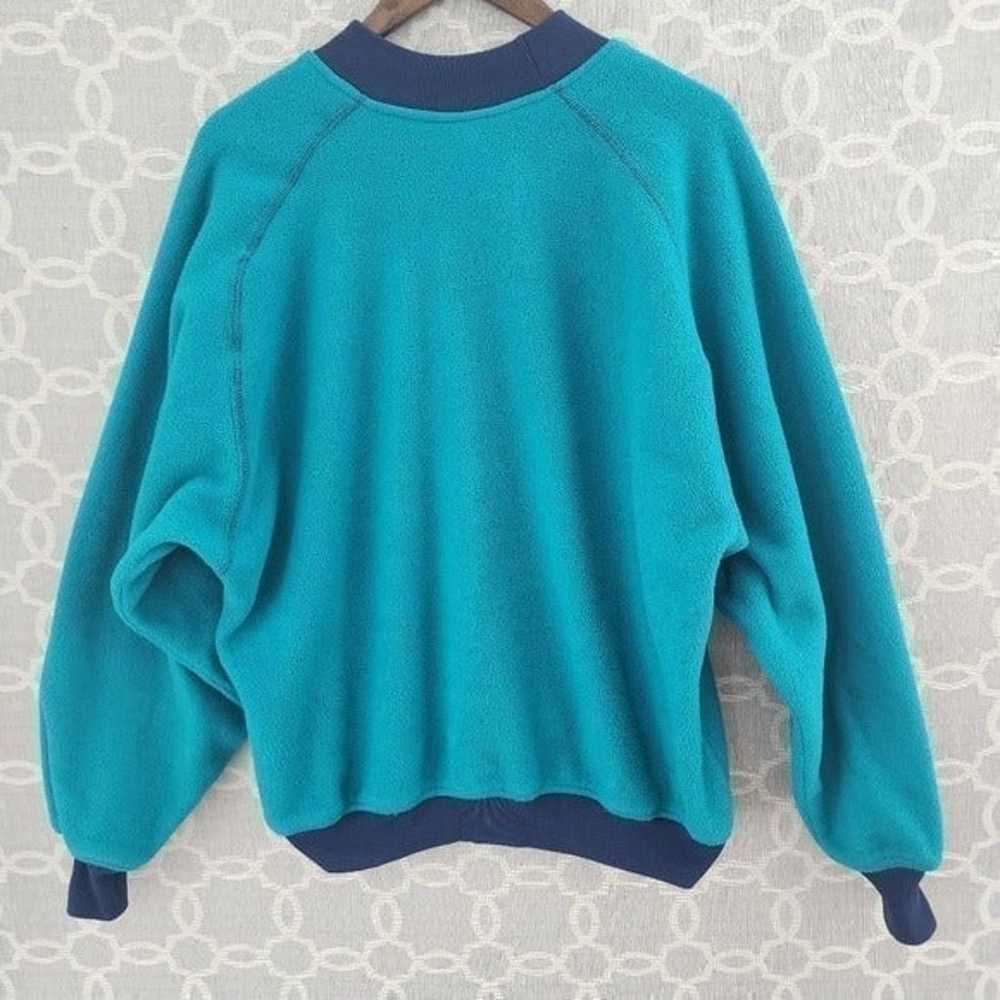 Vintage 80s Lands' End Made in USA Crew Neck Pull… - image 3