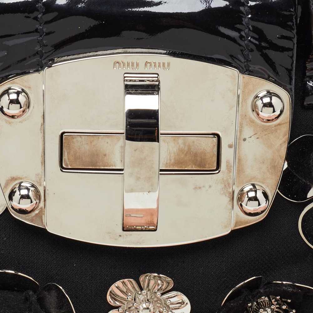 Miu Miu Patent leather satchel - image 5