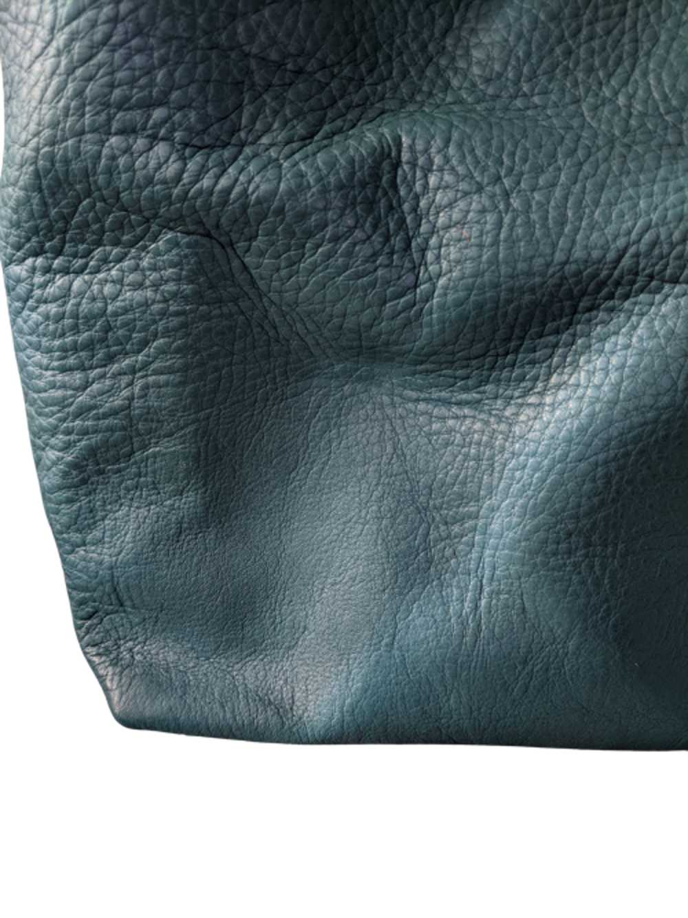 Portland Leather Medium Turquoise Classic Tote w/… - image 4