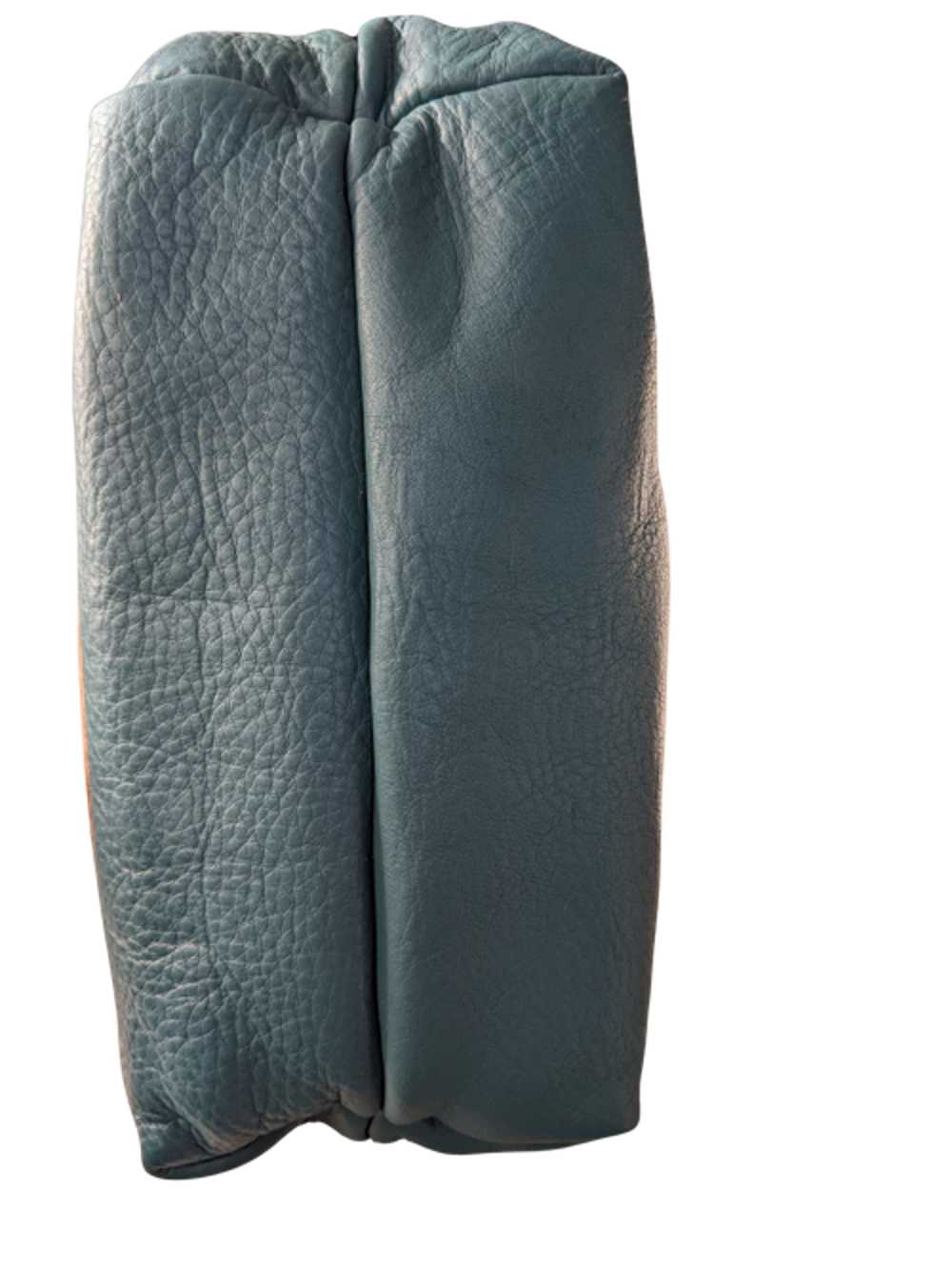 Portland Leather Medium Turquoise Classic Tote w/… - image 7
