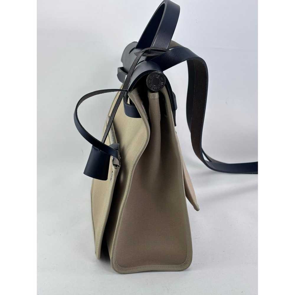 Hermès Herbag leather handbag - image 10