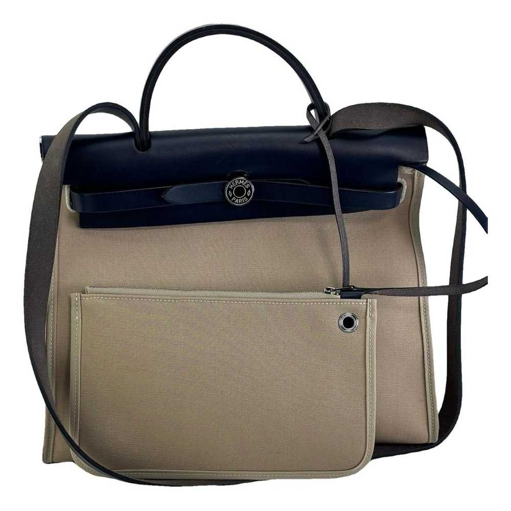 Hermès Herbag leather handbag - image 1