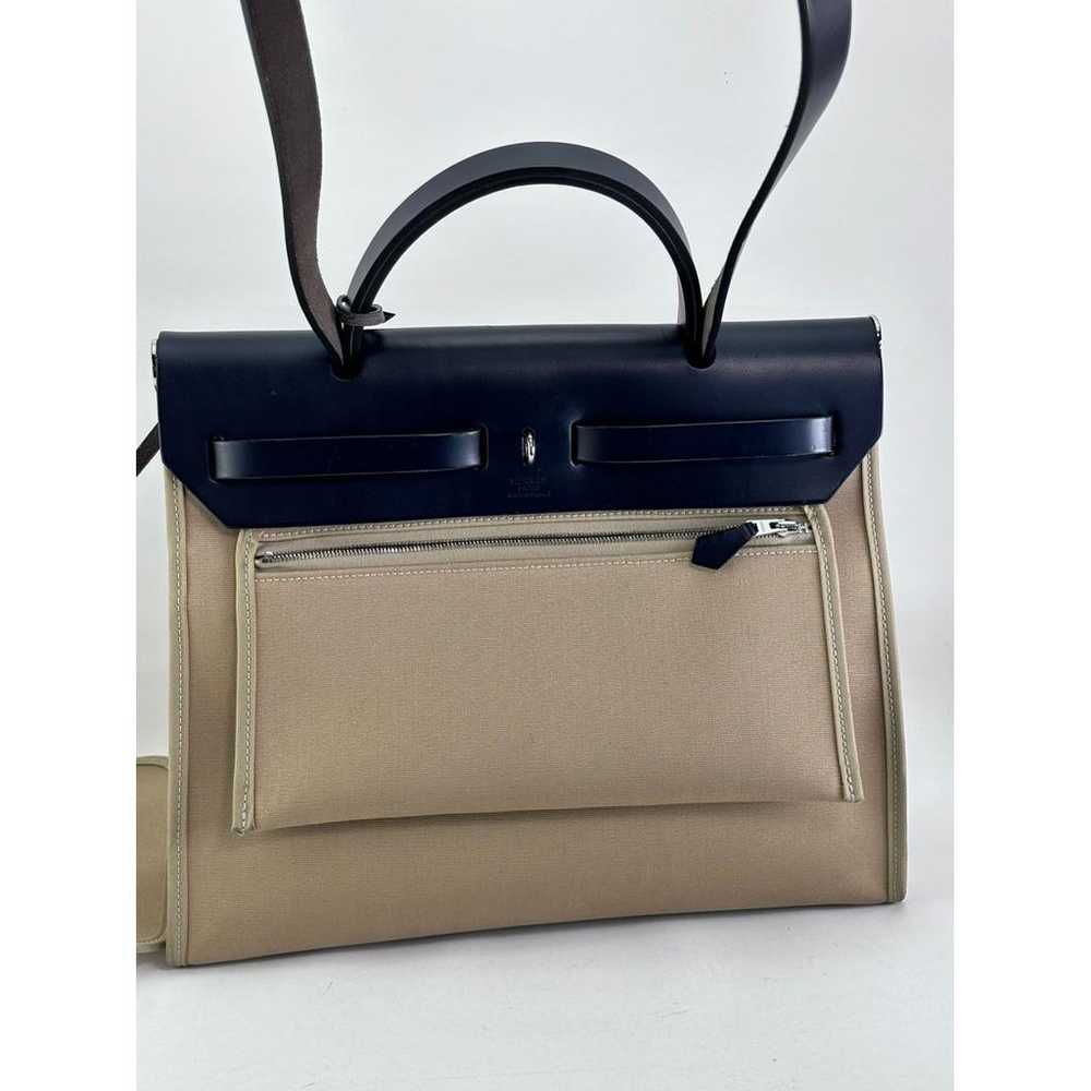 Hermès Herbag leather handbag - image 2