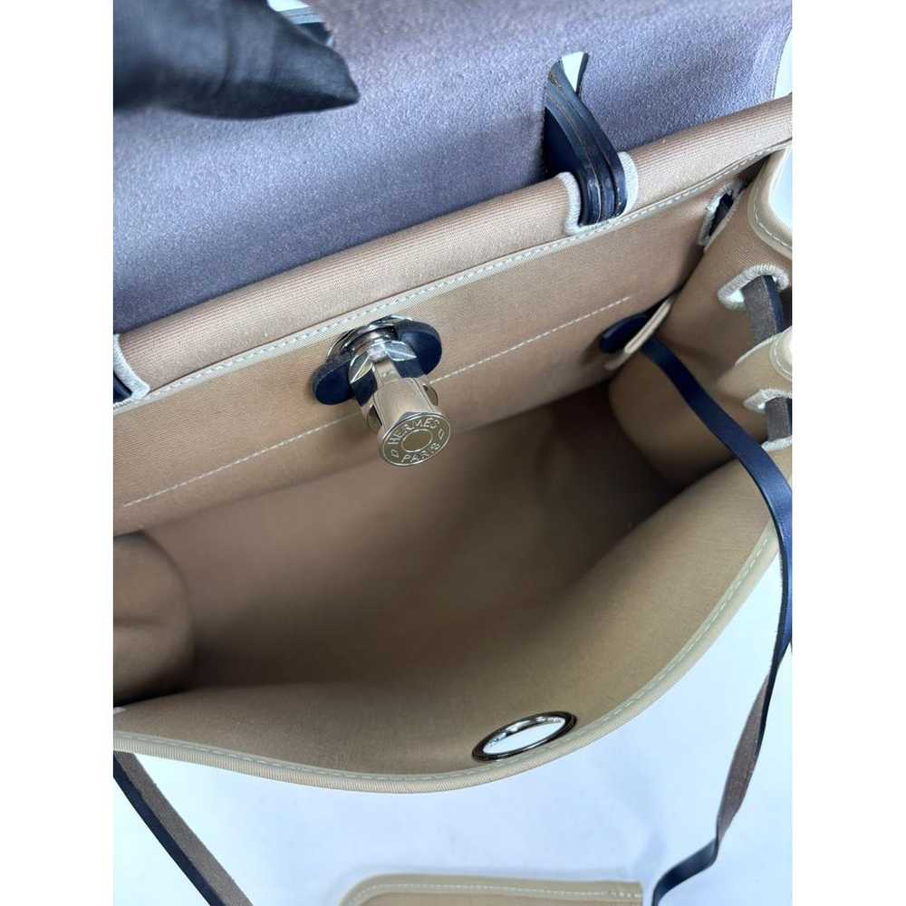 Hermès Herbag leather handbag - image 3