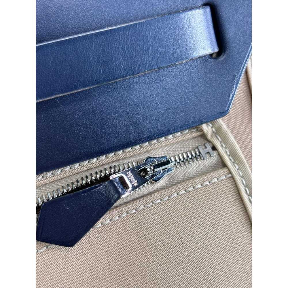 Hermès Herbag leather handbag - image 6