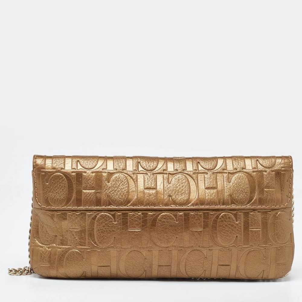 Carolina Herrera Leather clutch bag - image 3