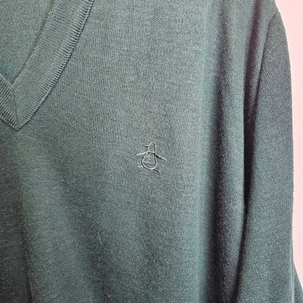 Grand Slam Vintage Hunter Green Pullover Sweater … - image 4