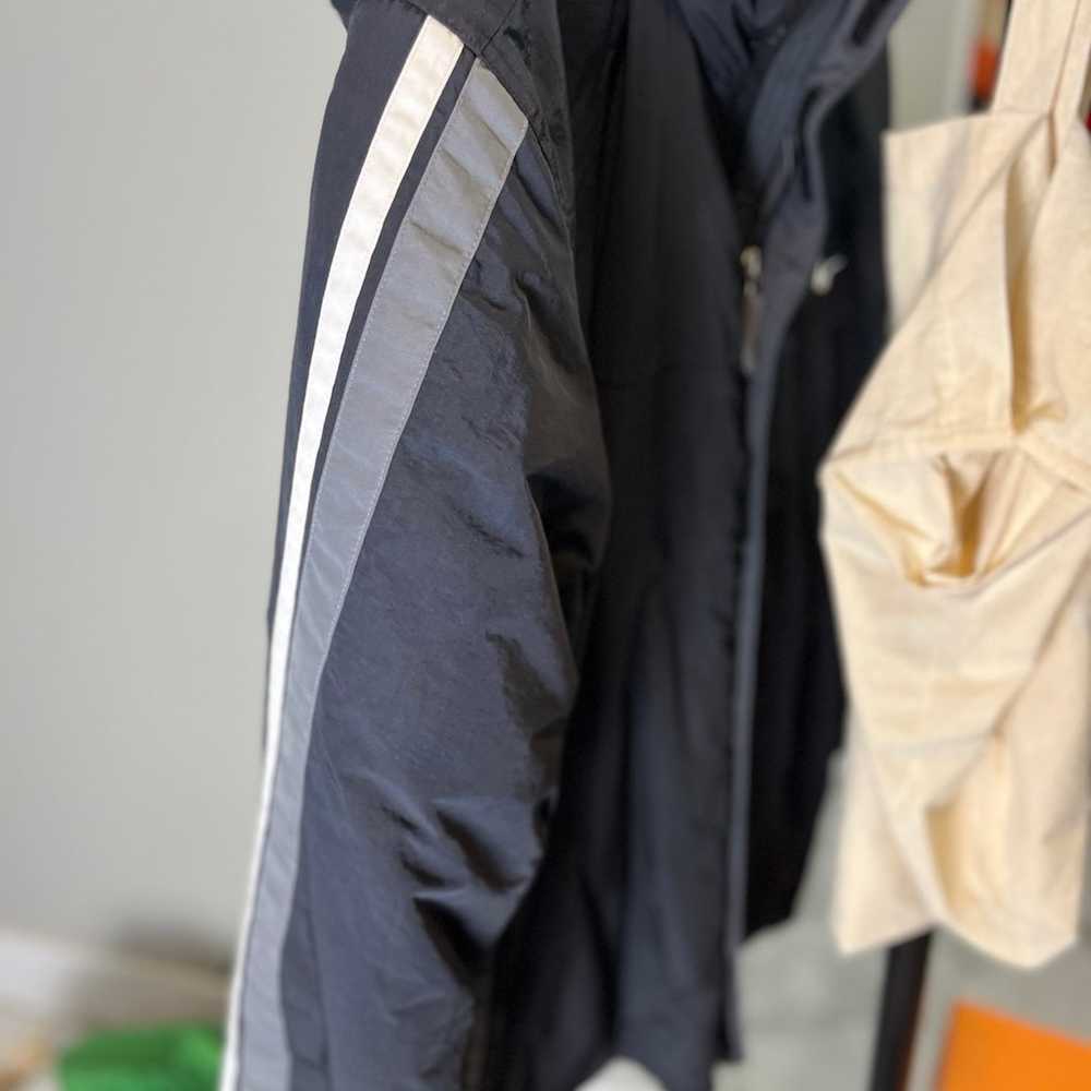 Nike jacket vintage 90s Y2K men’s large black swo… - image 5
