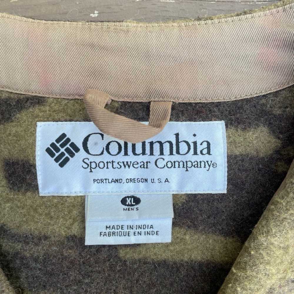 Vintage Columbia Camo Wool Vest - image 2