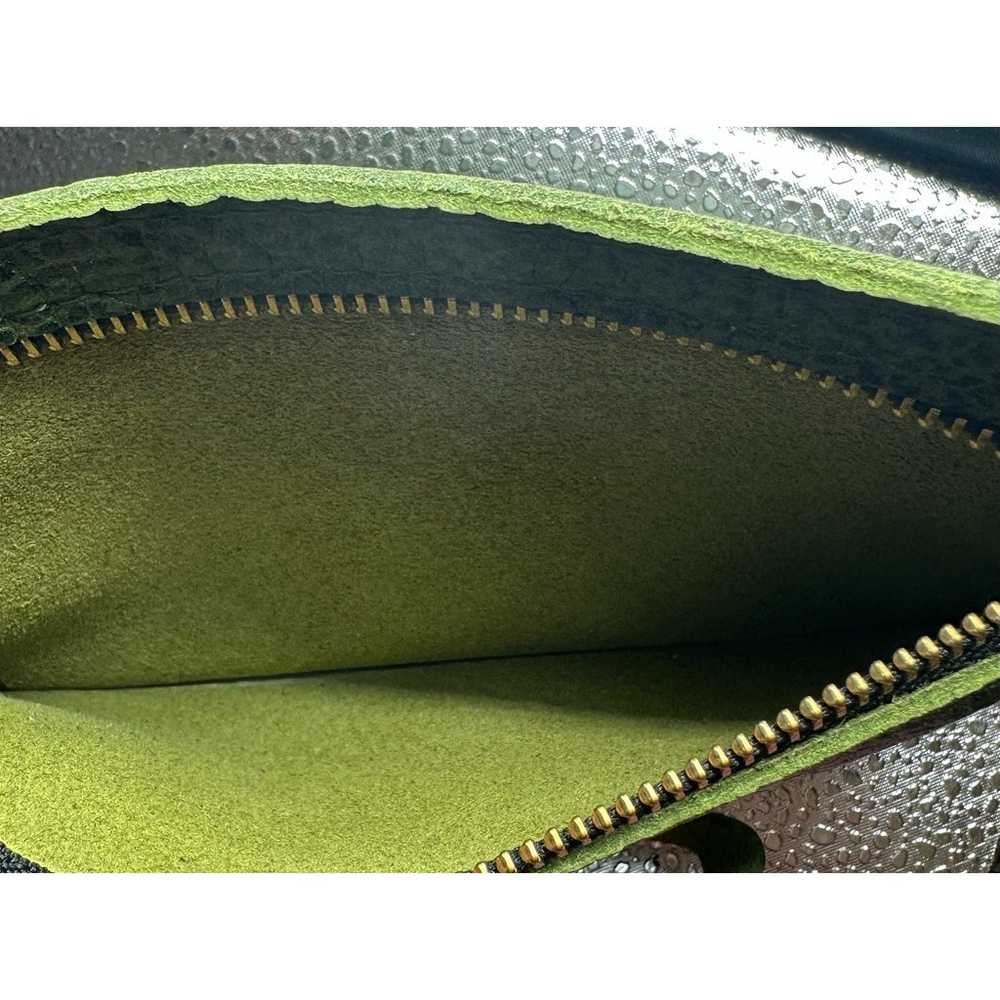 Portland Leather Goods Adriana? Green Wristlet Po… - image 4