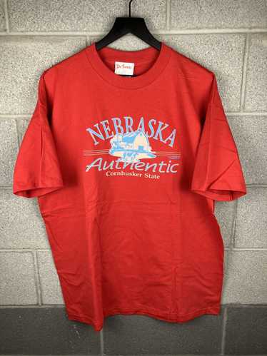 Nebraska × Vintage VTG 90s NEBRASKA AUTHENTIC CORN