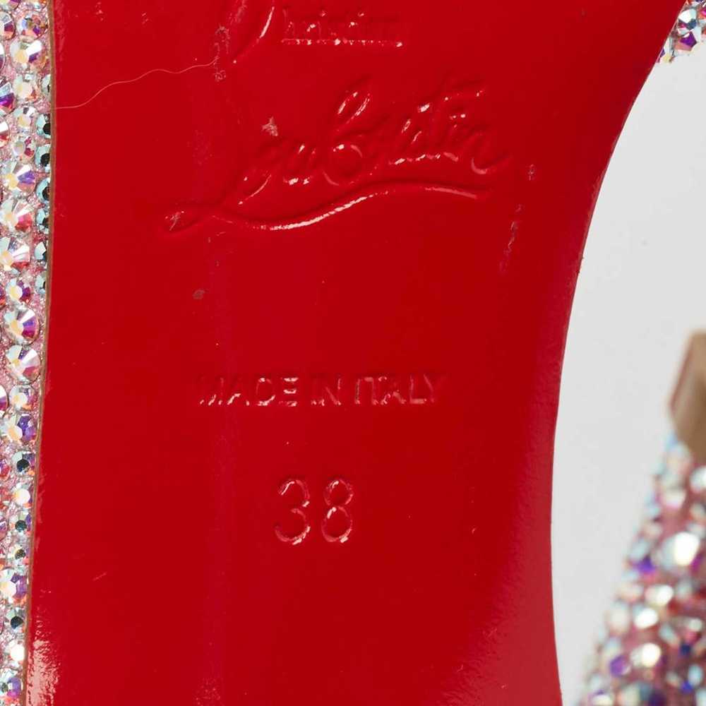 Christian Louboutin Glitter heels - image 6