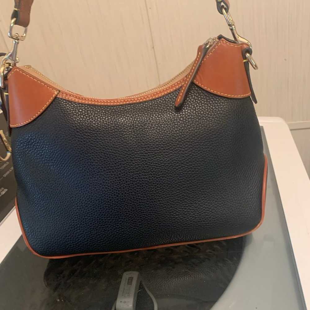 dooney and bourke navy large hobo - image 3