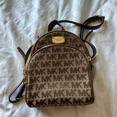 Michael kors mini backpack purse