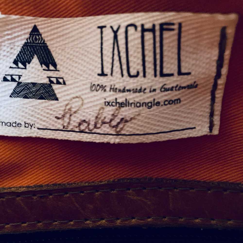 Ixchel Triangle Summer Boho Bag - Leather & Guate… - image 5